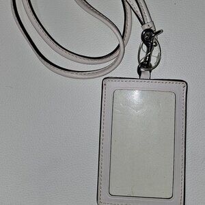 Authentic Coach Lanyard Id Card Case
